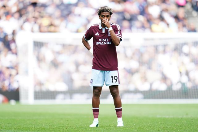 Ibrahim Mbaye of Aston Villa during the Premier League match Tottenham Hotspur vs Aston Villa at Tottenham Hotspur Stadium, London, United Kingdom on 19 September 2026

(Photo by Harvey Murphy/News Images)