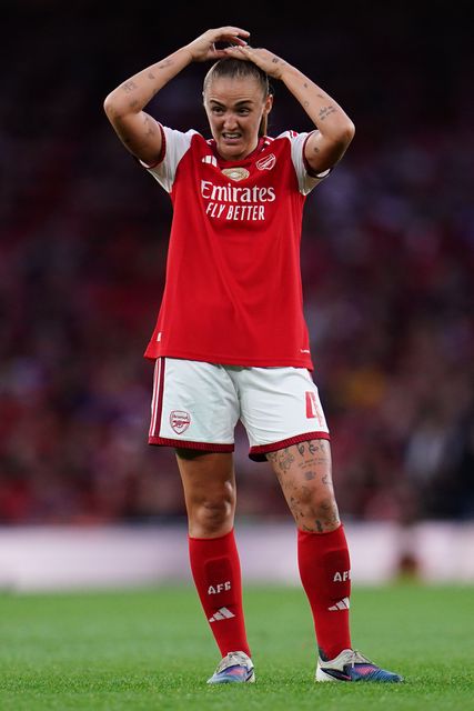 Georgia Stanway of Arsenal during the Women's Super League match Arsenal vs Manchester United at Emirates, London, United Kingdom on 19 September 2026

(Photo by Harvey Murphy/News Images)