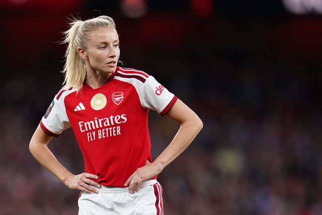 Leah Williamson of Arsenal during the Women's Super League match Arsenal vs Manchester United at Emirates, London, United Kingdom on 19 September 2026

(Photo by Harvey Murphy/News Images)