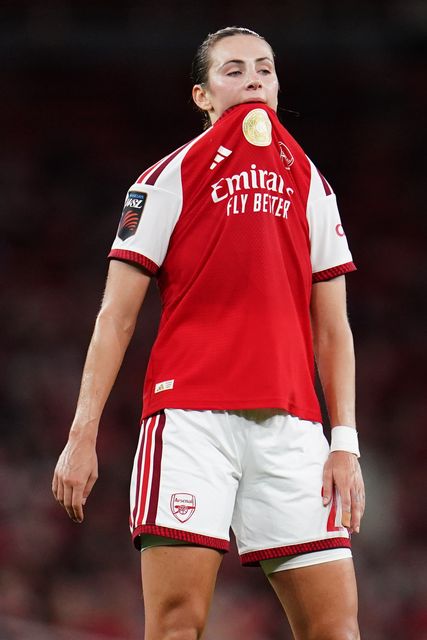Emily Fox of Arsenal during the Women's Super League match Arsenal vs Manchester United at Emirates, London, United Kingdom on 19 September 2026

(Photo by Harvey Murphy/News Images)
