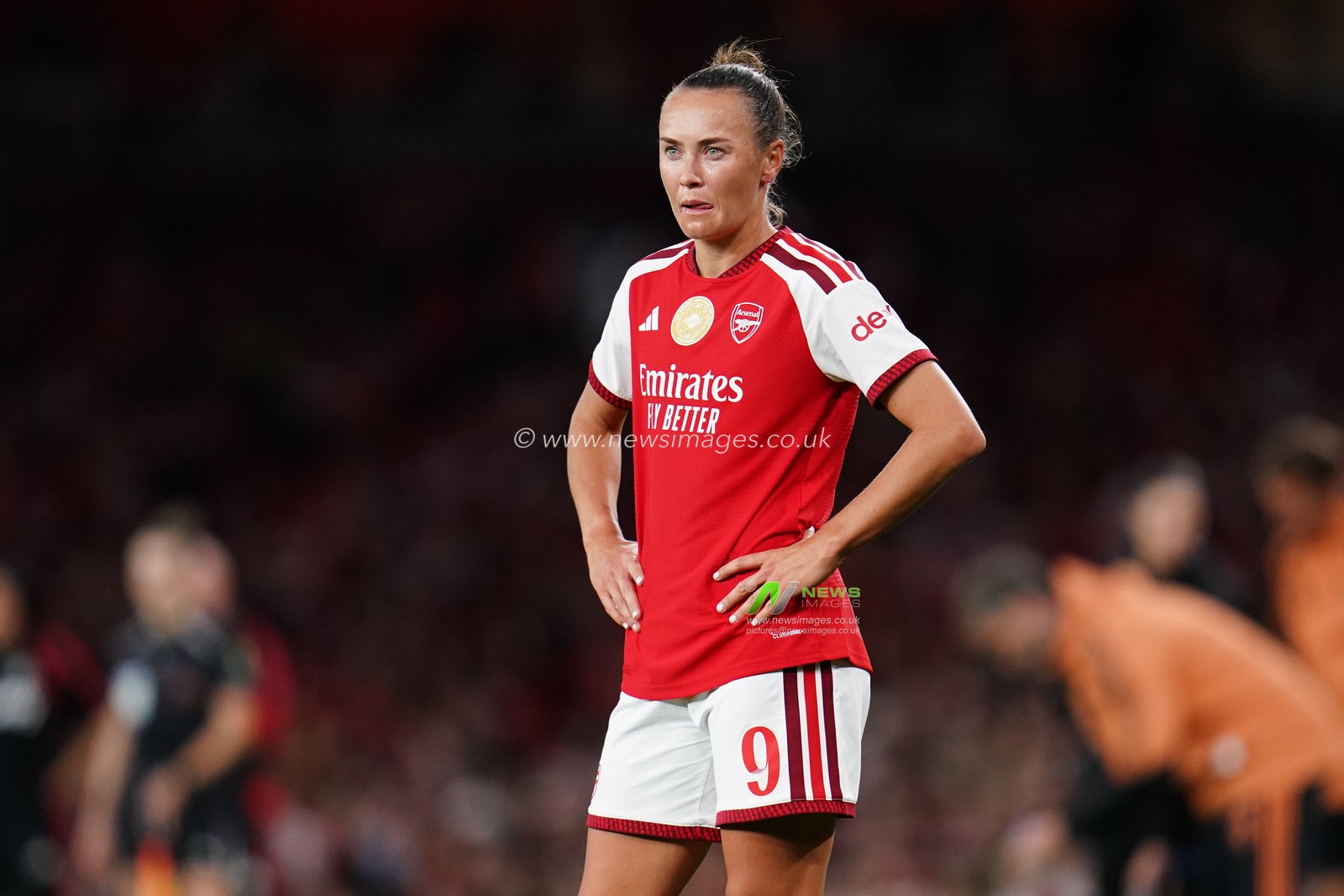 Caitlin Foord of Arsenal during the Women's Super League match Arsenal vs Manchester United at Emirates, London, United Kingdom on 19 September 2026

(Photo by Harvey Murphy/News Images)