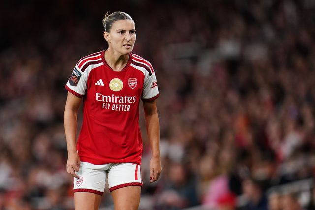 Steph Catley of Arsenal during the Women's Super League match Arsenal vs Manchester United at Emirates, London, United Kingdom on 19 September 2026

(Photo by Harvey Murphy/News Images)