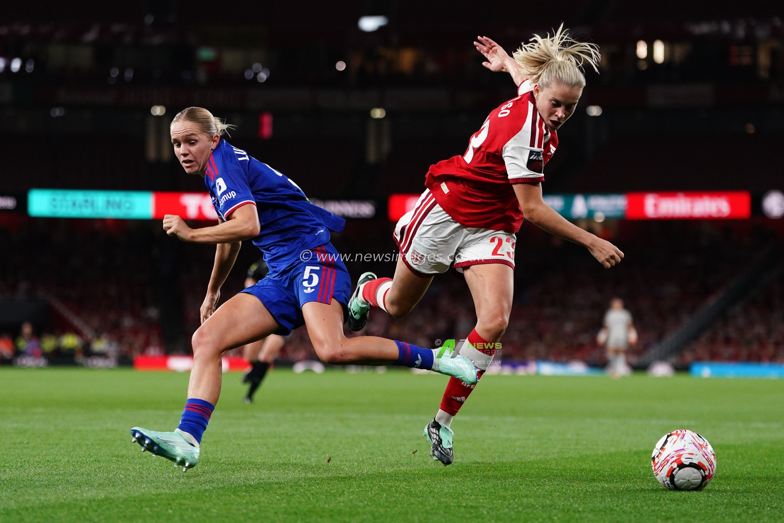 during the Women's Super League match Arsenal vs Manchester United at Emirates, London, United Kingdom on 19 September 2026

(Photo by Harvey Murphy/News Images)