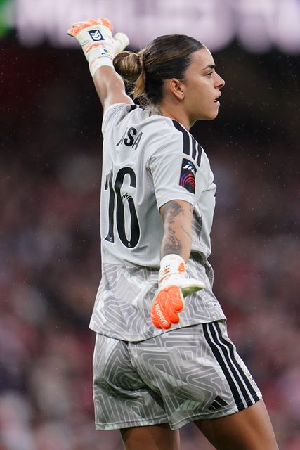 Arsenal goalkeeper Misa Rodríguez during the Women's Super League match Arsenal vs Manchester United at Emirates, London, United Kingdom on 19 September 2026

(Photo by Harvey Murphy/News Images)