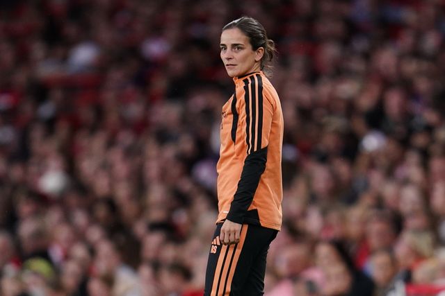 Renée Slegers manager of Arsenal during the Women's Super League match Arsenal vs Manchester United at Emirates, London, United Kingdom on 19 September 2026

(Photo by Harvey Murphy/News Images)