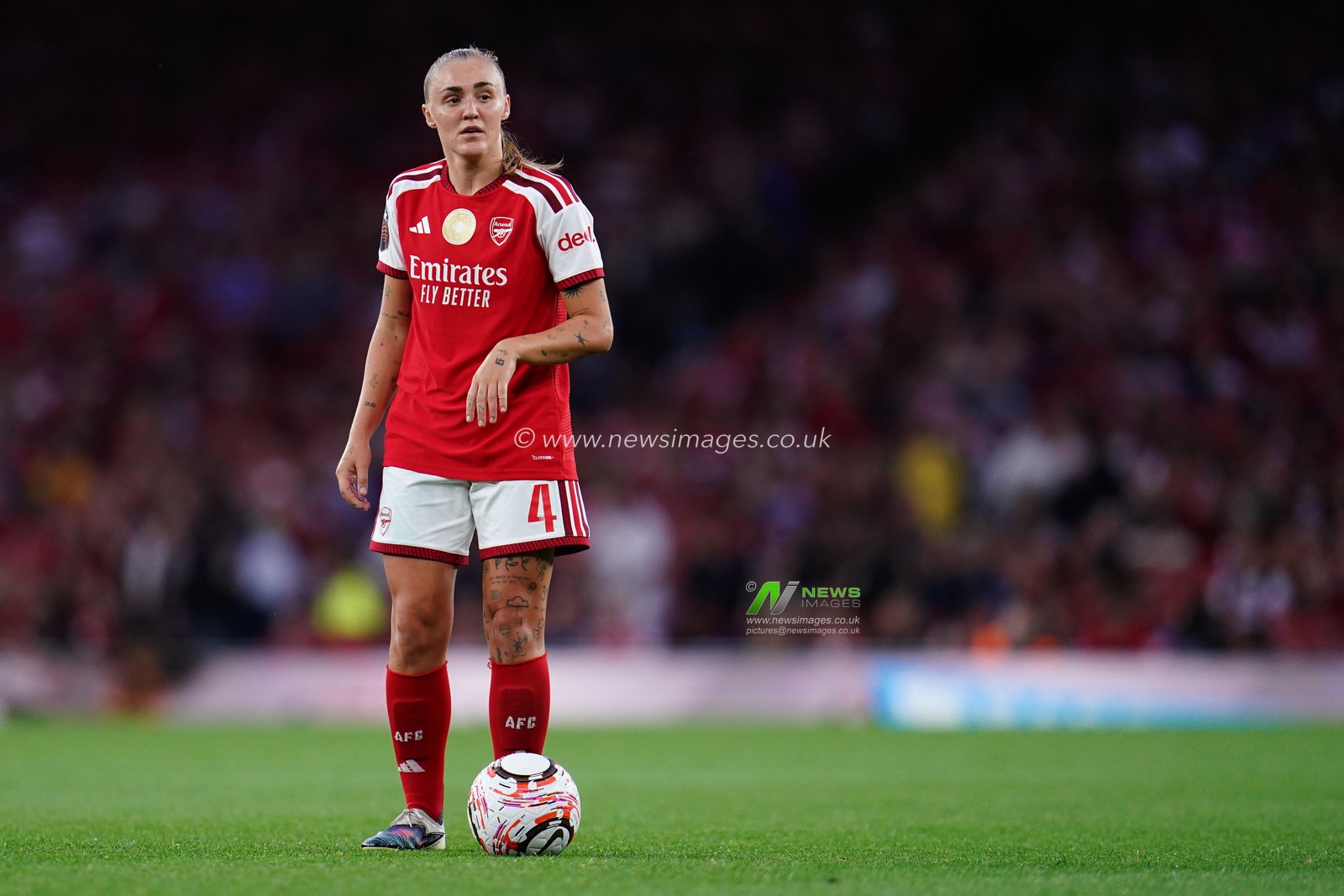 Georgia Stanway of Arsenal during the Women's Super League match Arsenal vs Manchester United at Emirates, London, United Kingdom on 19 September 2026

(Photo by Harvey Murphy/News Images)