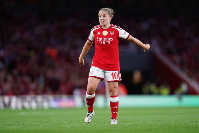Kim Little of Arsenal during the Women's Super League match Arsenal vs Manchester United at Emirates, London, United Kingdom on 19 September 2026

(Photo by Harvey Murphy/News Images)