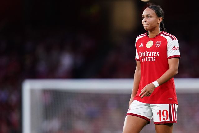 Lisa Baum of Arsenal during the Women's Super League match Arsenal vs Manchester United at Emirates, London, United Kingdom on 19 September 2026

(Photo by Harvey Murphy/News Images)