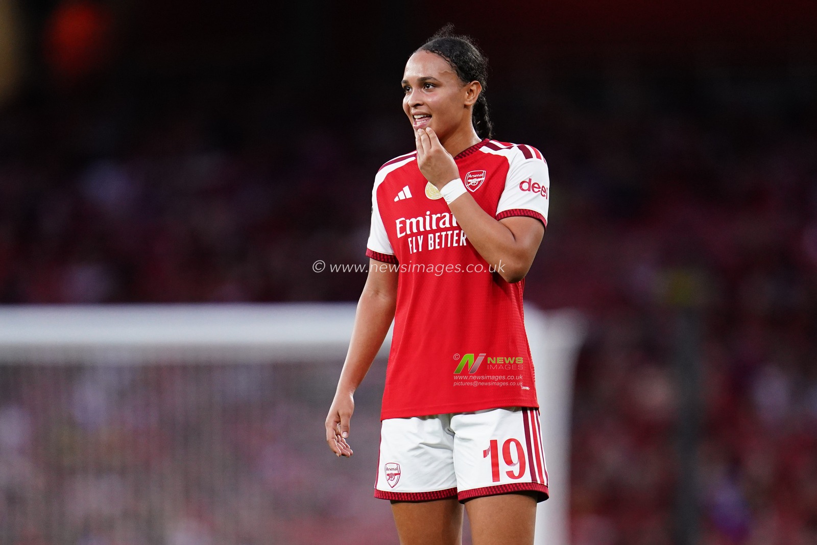 Lisa Baum of Arsenal during the Women's Super League match Arsenal vs Manchester United at Emirates, London, United Kingdom on 19 September 2026

(Photo by Harvey Murphy/News Images)
