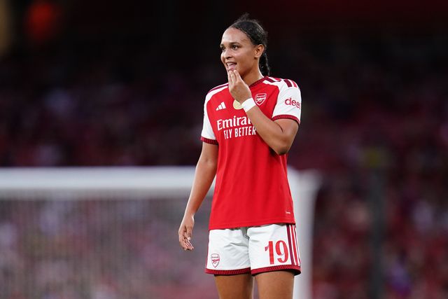 Lisa Baum of Arsenal during the Women's Super League match Arsenal vs Manchester United at Emirates, London, United Kingdom on 19 September 2026

(Photo by Harvey Murphy/News Images)