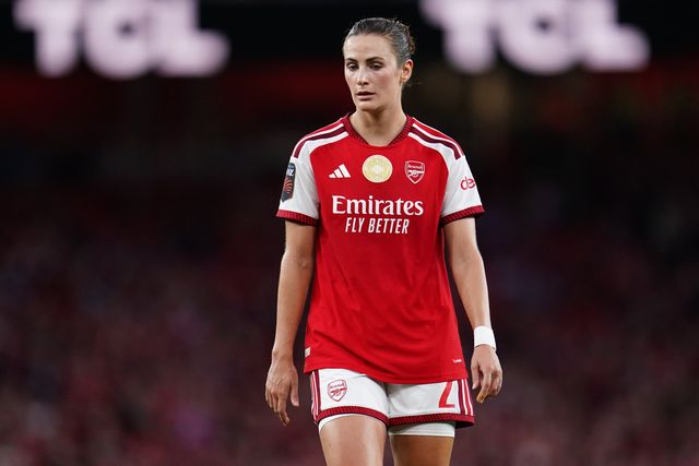 Emily Fox of Arsenal during the Women's Super League match Arsenal vs Manchester United at Emirates, London, United Kingdom on 19 September 2026

(Photo by Harvey Murphy/News Images)