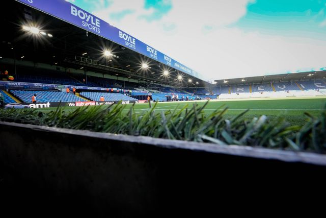 A general view of the pitch and standsduring the Premier League match Leeds United vs Crystal Palace at Elland Road, Leeds, United Kingdom on 20 September 2026

(Photo by Maynard Manyowa/News Images)
