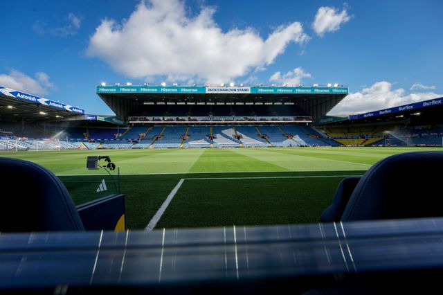 A general view of the pitch and standsduring the Premier League match Leeds United vs Crystal Palace at Elland Road, Leeds, United Kingdom on 20 September 2026

(Photo by Maynard Manyowa/News Images)