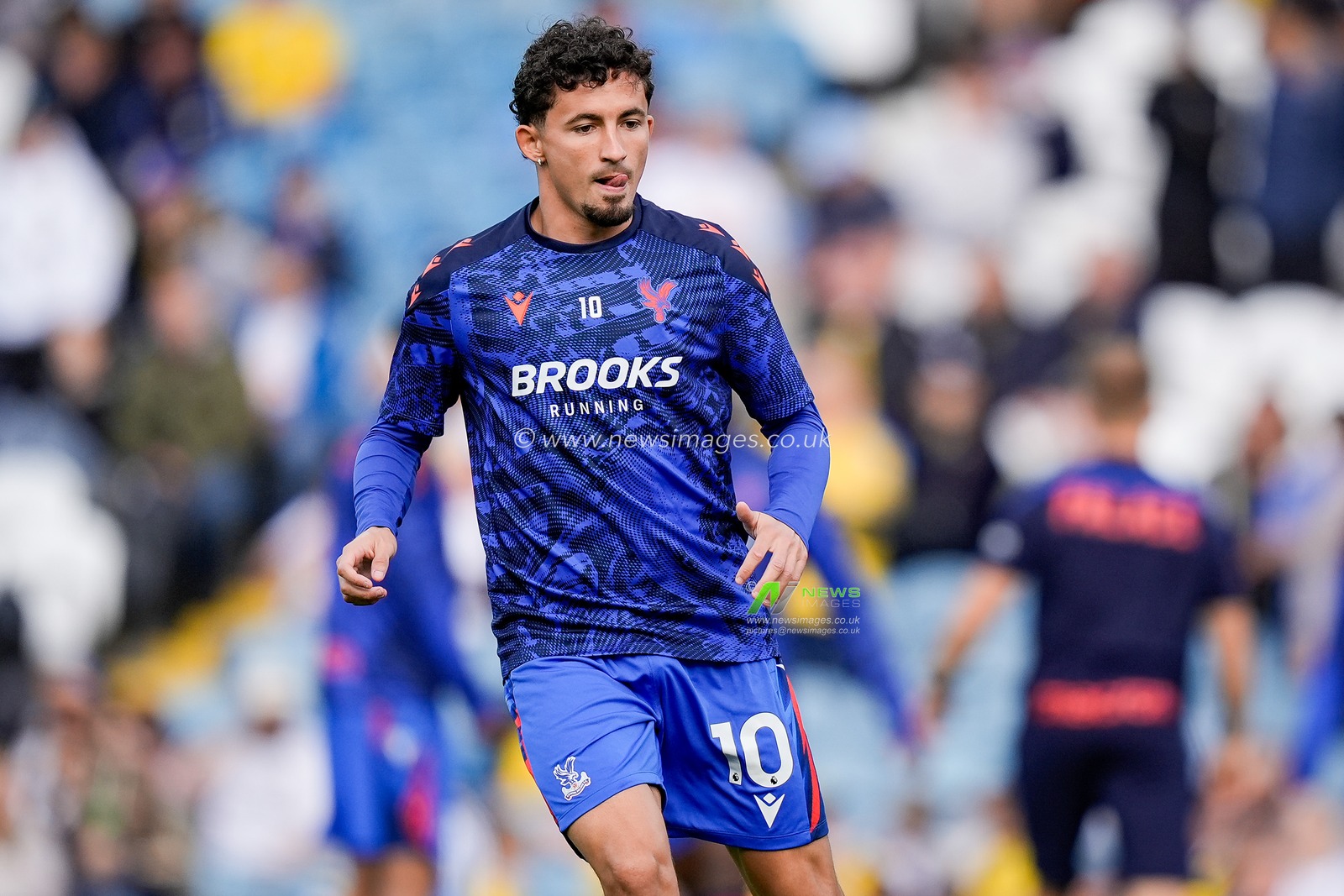 Yeremi Pino of Crystal Palace in the pregame warmup session  during the Premier League match Leeds United vs Crystal Palace at Elland Road, Leeds, United Kingdom on 20 September 2026

(Photo by Maynard Manyowa/News Images)