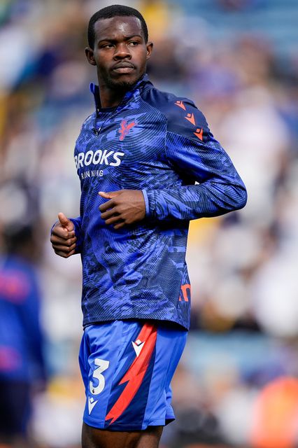 Tyrick Mitchell of Crystal Palace in the pregame warmup session  during the Premier League match Leeds United vs Crystal Palace at Elland Road, Leeds, United Kingdom on 20 September 2026

(Photo by Maynard Manyowa/News Images)