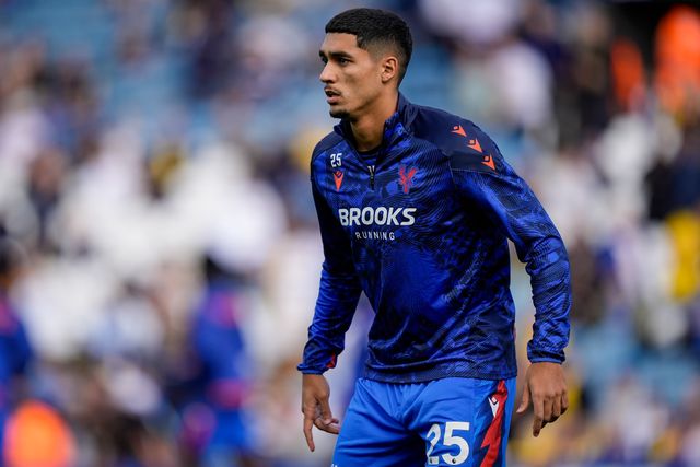 Anan Khalaili of Crystal Palace in the pregame warmup session  during the Premier League match Leeds United vs Crystal Palace at Elland Road, Leeds, United Kingdom on 20 September 2026

(Photo by Maynard Manyowa/News Images)