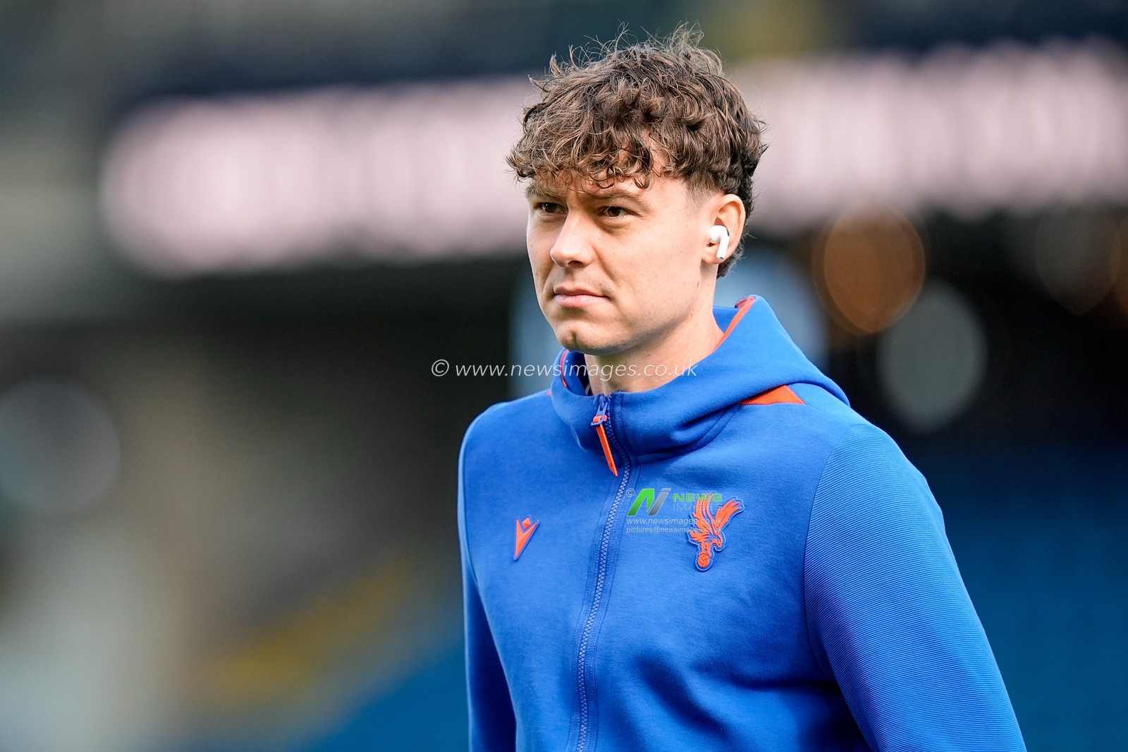 Jorgen Strand Larsen of Crystal Palace inspects the pitch prior to kick off during the Premier League match Leeds United vs Crystal Palace at Elland Road, Leeds, United Kingdom on 20 September 2026

(Photo by Maynard Manyowa/News Images)