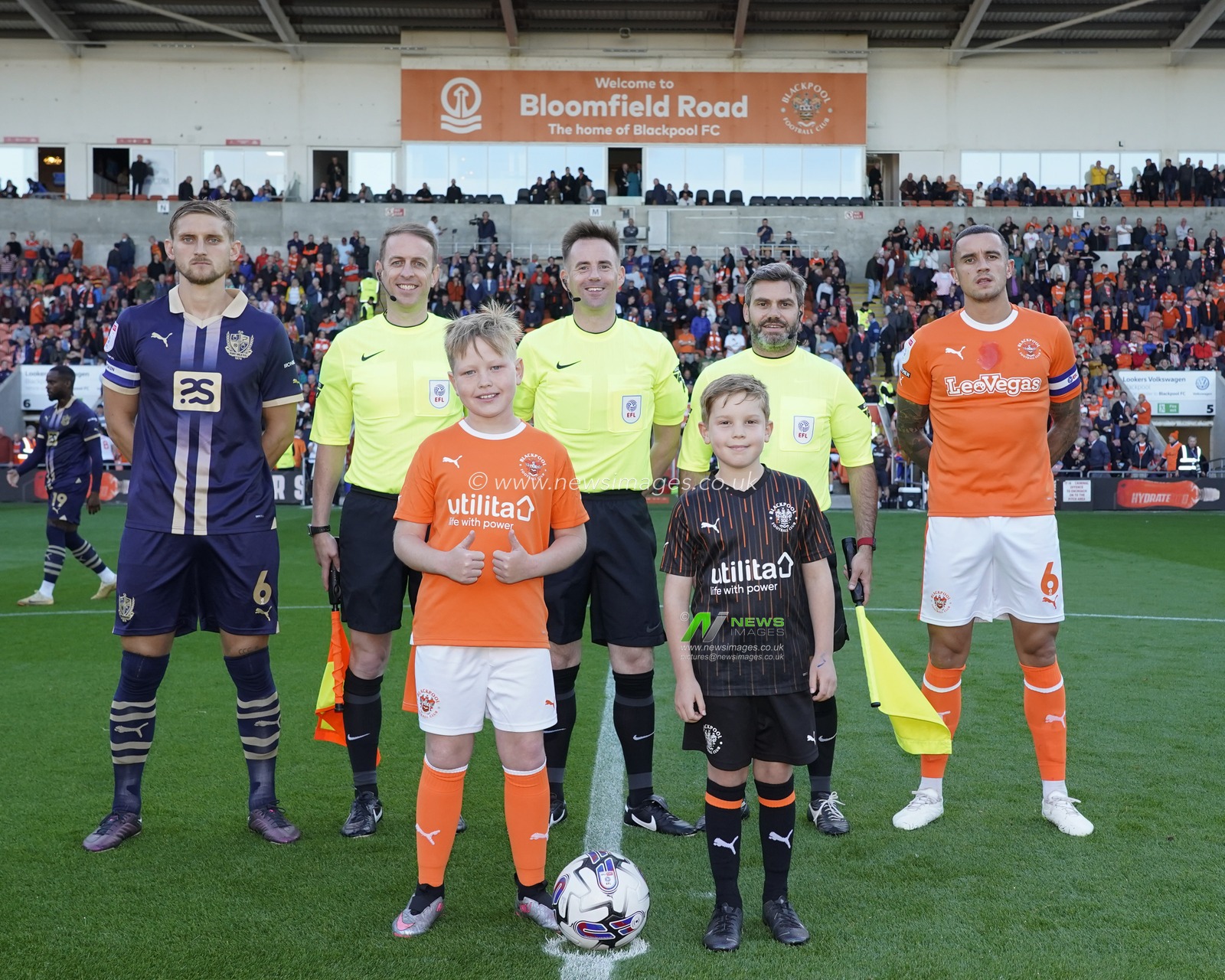 during the Sky Bet League 1 match Blackpool vs Port Vale at Bloomfield Road, Blackpool, United Kingdom, 15th August 2023

(Photo by Steve Flynn/News Images)