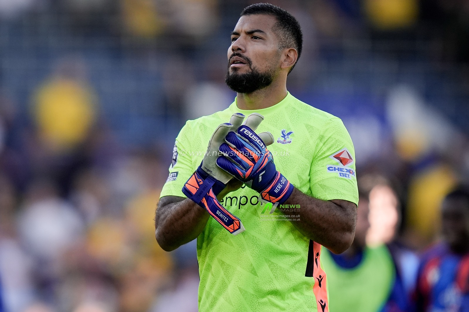 Crystal Palace goalkeeper Walter Benitez during the Premier League match Leeds United vs Crystal Palace at Elland Road, Leeds, United Kingdom on 20 September 2026

(Photo by Maynard Manyowa/News Images)