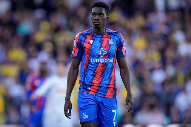 Ismaila Sarr of Crystal Palace in action during the Premier League match Leeds United vs Crystal Palace at Elland Road, Leeds, United Kingdom on 20 September 2026

(Photo by Maynard Manyowa/News Images)