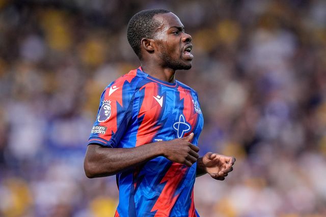 Tyrick Mitchell of Crystal Palace in action during the Premier League match Leeds United vs Crystal Palace at Elland Road, Leeds, United Kingdom on 20 September 2026

(Photo by Maynard Manyowa/News Images)