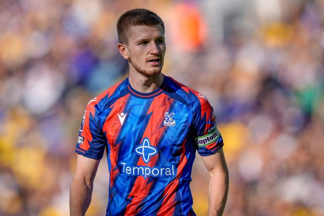 Adam Wharton of Crystal Palace in action during the Premier League match Leeds United vs Crystal Palace at Elland Road, Leeds, United Kingdom on 20 September 2026

(Photo by Maynard Manyowa/News Images)