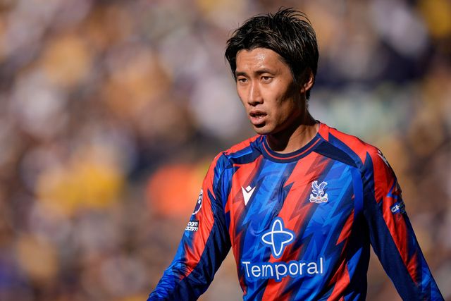 Daichi Kamada of Crystal Palace in action during the Premier League match Leeds United vs Crystal Palace at Elland Road, Leeds, United Kingdom on 20 September 2026

(Photo by Maynard Manyowa/News Images)