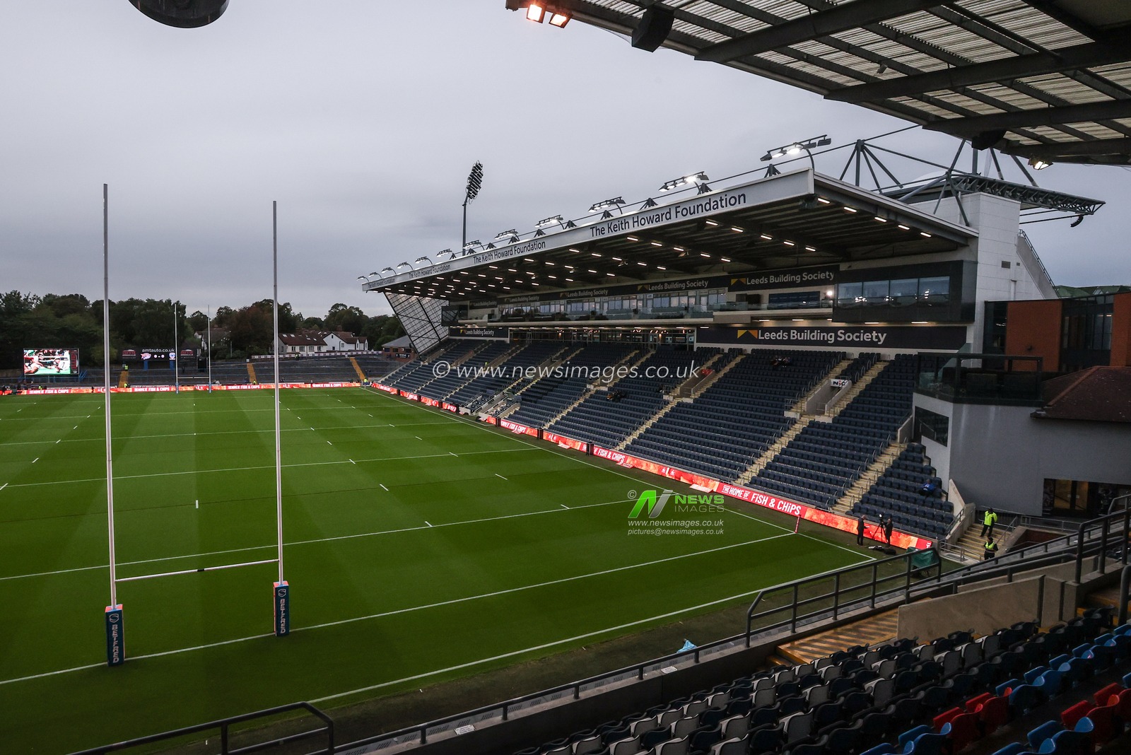 A general view of Headingley Stadium ahead of the Betfred Super League Play-off Semi-Final match Leeds Rhinos vs Warrington Wolves at AMT Headingley Stadium, Leeds, United Kingdom on 25 September 2026

(Photo by Alfie Cosgrove/News Images)