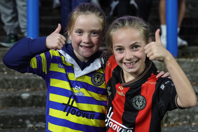 Warrington fans take to the stand during the Betfred Super League Play-off Semi-Final match Leeds Rhinos vs Warrington Wolves at AMT Headingley Stadium, Leeds, United Kingdom on 25 September 2026

(Photo by Mark Cosgrove/News Images)