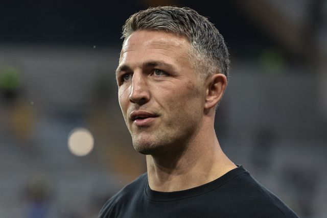 Sam Burgess manager of Warrington Wolves during the Betfred Super League Play-off Semi-Final match Leeds Rhinos vs Warrington Wolves at AMT Headingley Stadium, Leeds, United Kingdom on 25 September 2026

(Photo by Mark Cosgrove/News Images)