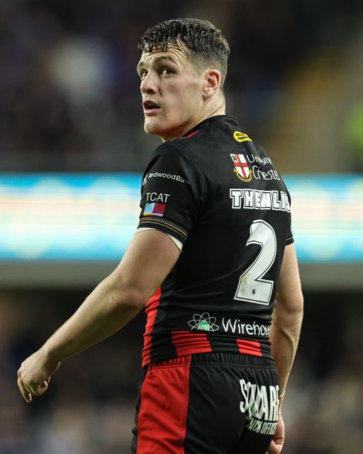 Josh Thewlis of Warrington Wolves during the Betfred Super League Play-off Semi-Final match Leeds Rhinos vs Warrington Wolves at AMT Headingley Stadium, Leeds, United Kingdom on 25 September 2026

(Photo by Mark Cosgrove/News Images)