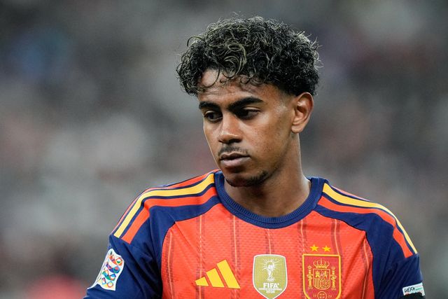 Lamine Yamal of Spain during the UEFA Nations League match England vs Spain at Wembley Stadium, London, United Kingdom on 26 September 2026

(Photo by Maynard Manyowa/News Images)