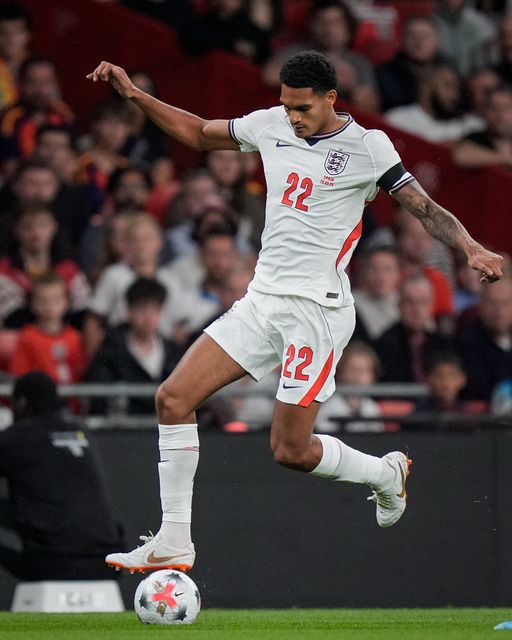 Jarell Quansah of England in action during the UEFA Nations League match England vs Spain at Wembley Stadium, London, United Kingdom on 26 September 2026

(Photo by Maynard Manyowa/News Images)