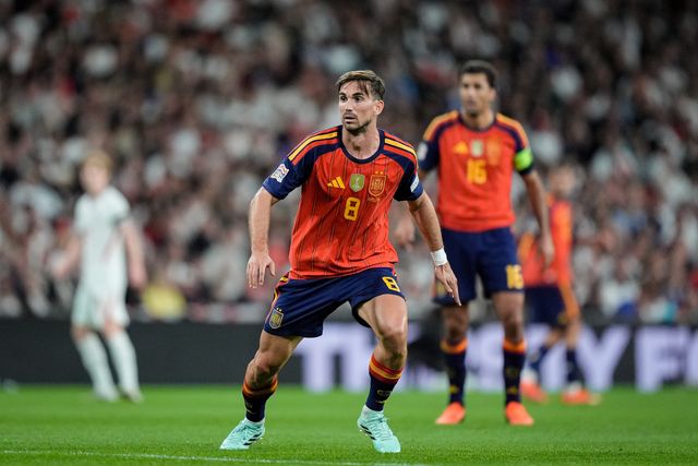 Fabián Ruiz of Spain in action during the UEFA Nations League match England vs Spain at Wembley Stadium, London, United Kingdom on 26 September 2026

(Photo by Maynard Manyowa/News Images)