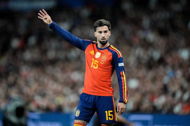 Álex Baena of Spain in action during the UEFA Nations League match England vs Spain at Wembley Stadium, London, United Kingdom on 26 September 2026

(Photo by Maynard Manyowa/News Images)