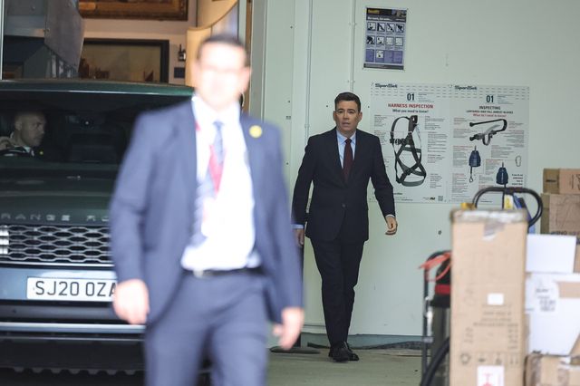 Andy Burnham The UK Prime Minister leaves the museum of Liverpool during the Labour Party Annual Conference 2026 at Convention Centre, Liverpool, United Kingdom on 27 September 2026

(Photo by Mark Cosgrove/News Images)