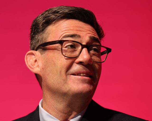 Prime Minister of the United Kingdom Andy Burnham looks on as the opening speech gets underway during the Labour Party Annual Conference 2026 at Convention Centre, Liverpool, United Kingdom on 27 September 2026

(Photo by Mark Cosgrove/News Images)