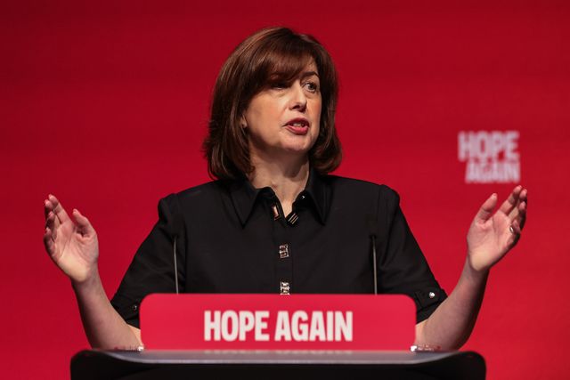 Deputy Leader of the Labour Party and Secretary of State for Education Lucy Powell MP speaks during the Labour Party Annual Conference 2026 at Convention Centre, Liverpool, United Kingdom on 27 September 2026

(Photo by Mark Cosgrove/News Images)