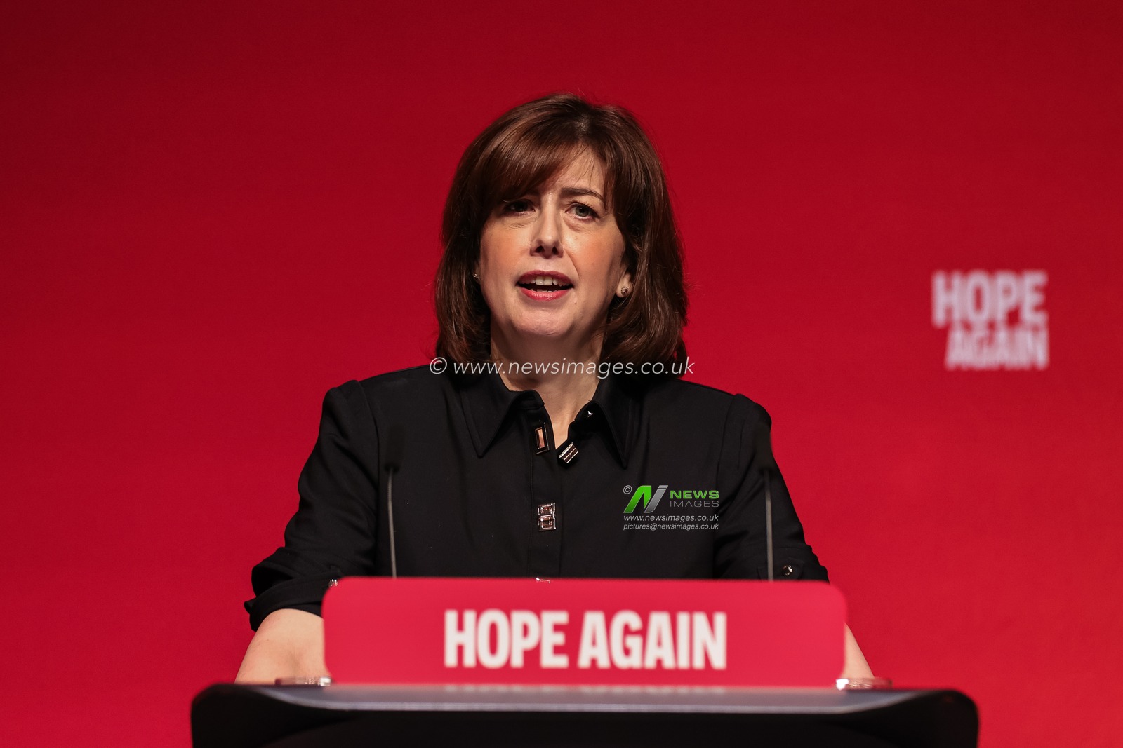 Deputy Leader of the Labour Party and Secretary of State for Education Lucy Powell MP speaks during the Labour Party Annual Conference 2026 at Convention Centre, Liverpool, United Kingdom on 27 September 2026

(Photo by Mark Cosgrove/News Images)