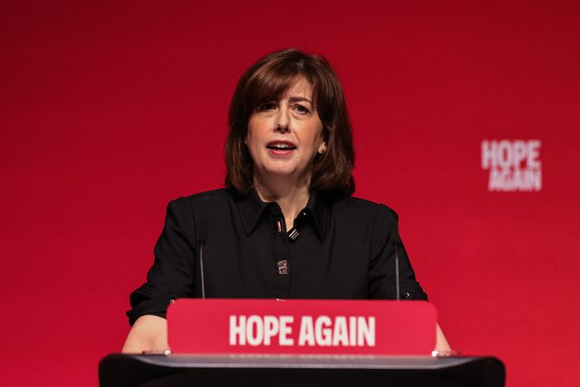 Deputy Leader of the Labour Party and Secretary of State for Education Lucy Powell MP speaks during the Labour Party Annual Conference 2026 at Convention Centre, Liverpool, United Kingdom on 27 September 2026

(Photo by Mark Cosgrove/News Images)