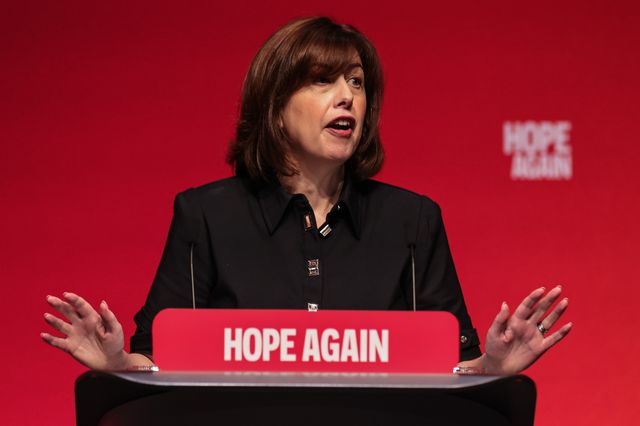 Deputy Leader of the Labour Party and Secretary of State for Education Lucy Powell MP speaks during the Labour Party Annual Conference 2026 at Convention Centre, Liverpool, United Kingdom on 27 September 2026

(Photo by Mark Cosgrove/News Images)