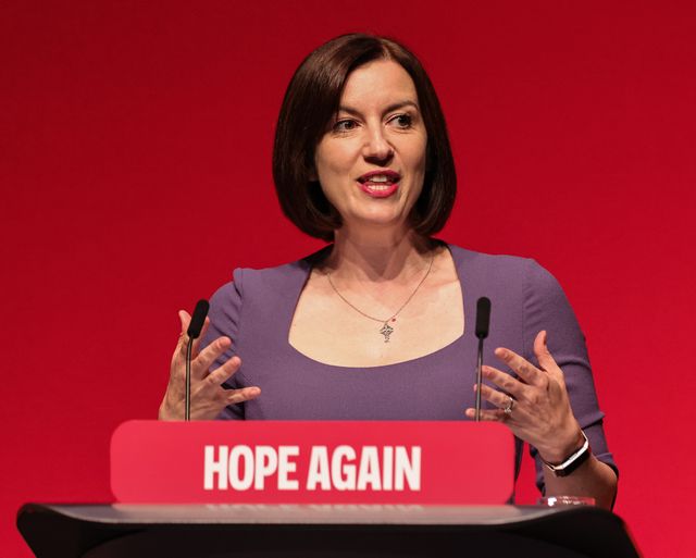 Chair of the Labour Party and Minister for Women and Equalities Bridget Phillipson MP speaksduring the Labour Party Annual Conference 2026 at Convention Centre, Liverpool, United Kingdom on 27 September 2026

(Photo by Mark Cosgrove/News Images)