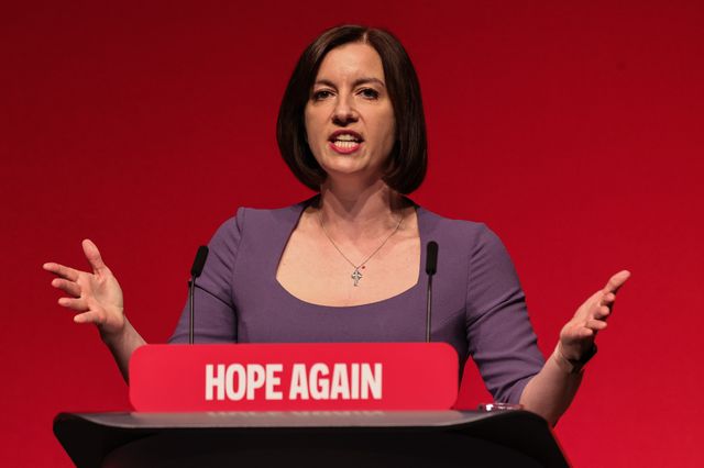 Chair of the Labour Party and Minister for Women and Equalities Bridget Phillipson MP speaksduring the Labour Party Annual Conference 2026 at Convention Centre, Liverpool, United Kingdom on 27 September 2026

(Photo by Mark Cosgrove/News Images)