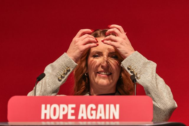 First Secretary of State, Chancellor of the Duchy of Lancaster and Minister for the Cabinet Office Louise Haigh MP speaks during the Labour Party Annual Conference 2026 at Convention Centre, Liverpool, United Kingdom on 27 September 2026

(Photo by Mark Cosgrove/News Images)