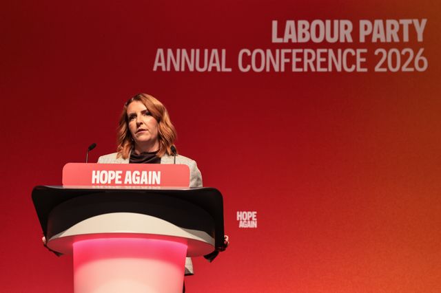 First Secretary of State, Chancellor of the Duchy of Lancaster and Minister for the Cabinet Office Louise Haigh MP speaks during the Labour Party Annual Conference 2026 at Convention Centre, Liverpool, United Kingdom on 27 September 2026

(Photo by Mark Cosgrove/News Images)