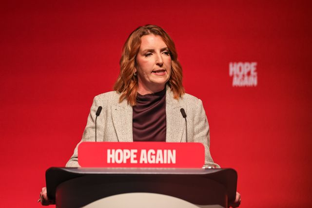 First Secretary of State, Chancellor of the Duchy of Lancaster and Minister for the Cabinet Office Louise Haigh MP speaks during the Labour Party Annual Conference 2026 at Convention Centre, Liverpool, United Kingdom on 27 September 2026

(Photo by Mark Cosgrove/News Images)