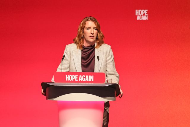 First Secretary of State, Chancellor of the Duchy of Lancaster and Minister for the Cabinet Office Louise Haigh MP speaks during the Labour Party Annual Conference 2026 at Convention Centre, Liverpool, United Kingdom on 27 September 2026

(Photo by Mark Cosgrove/News Images)