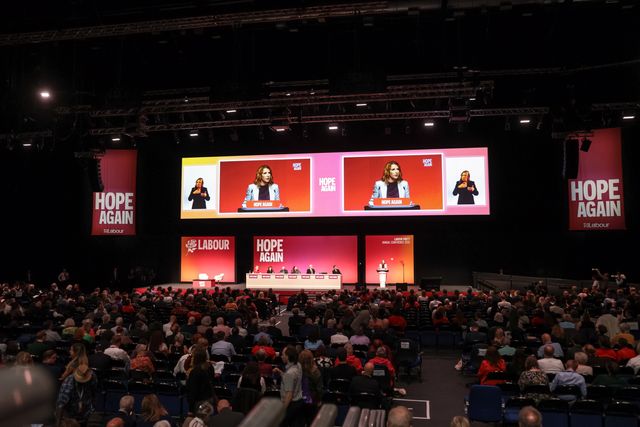 First Secretary of State, Chancellor of the Duchy of Lancaster and Minister for the Cabinet Office Louise Haigh MP speaks during the Labour Party Annual Conference 2026 at Convention Centre, Liverpool, United Kingdom on 27 September 2026

(Photo by Mark Cosgrove/News Images)