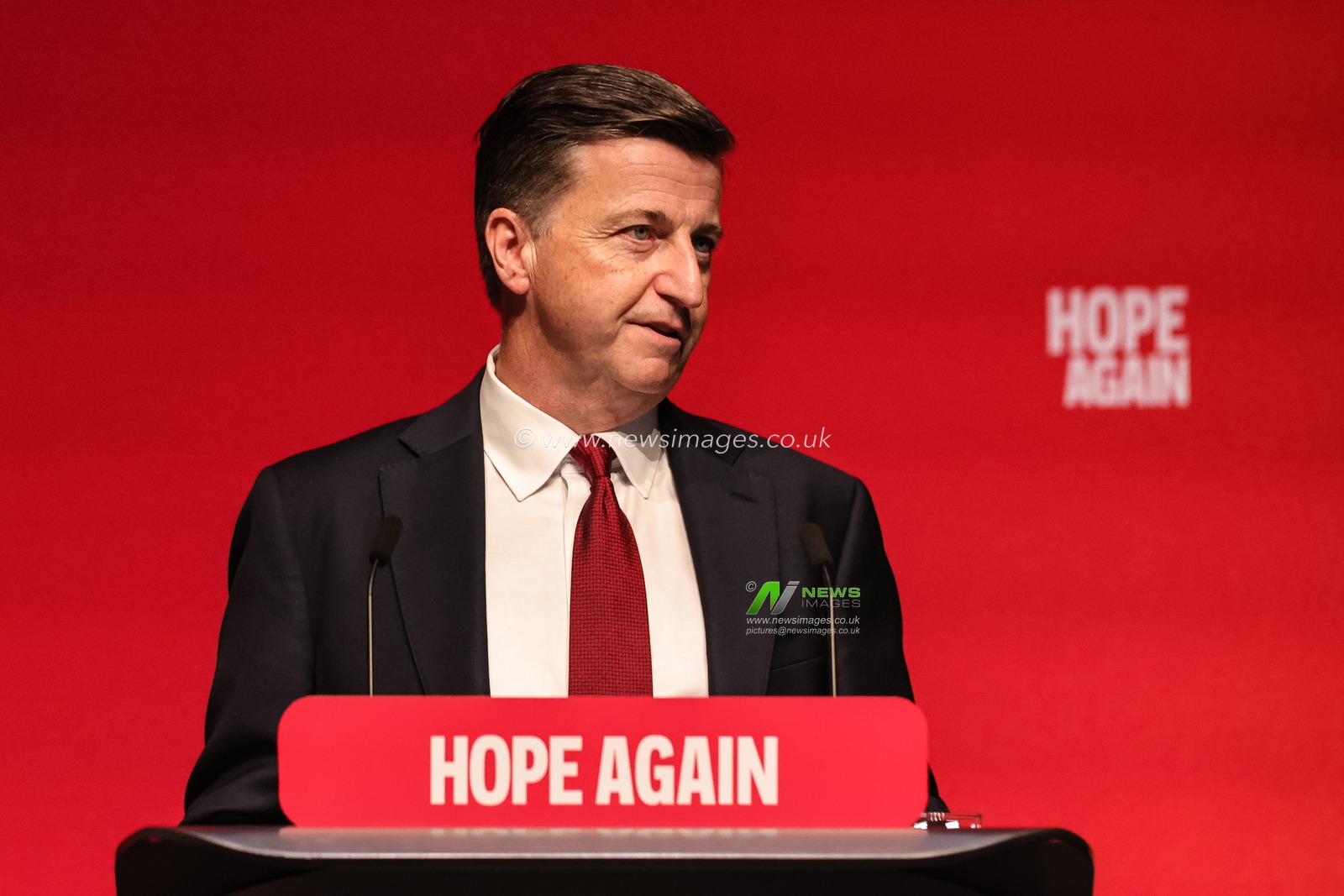 Secretary of State for Scotland Douglas Alexander MP speaks during the Labour Party Annual Conference 2026 at Convention Centre, Liverpool, United Kingdom on 27 September 2026

(Photo by Mark Cosgrove/News Images)