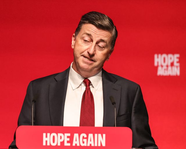 Secretary of State for Scotland Douglas Alexander MP speaks during the Labour Party Annual Conference 2026 at Convention Centre, Liverpool, United Kingdom on 27 September 2026

(Photo by Mark Cosgrove/News Images)